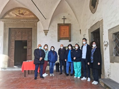 Iniziate le vaccinazioni al convento del Borgo